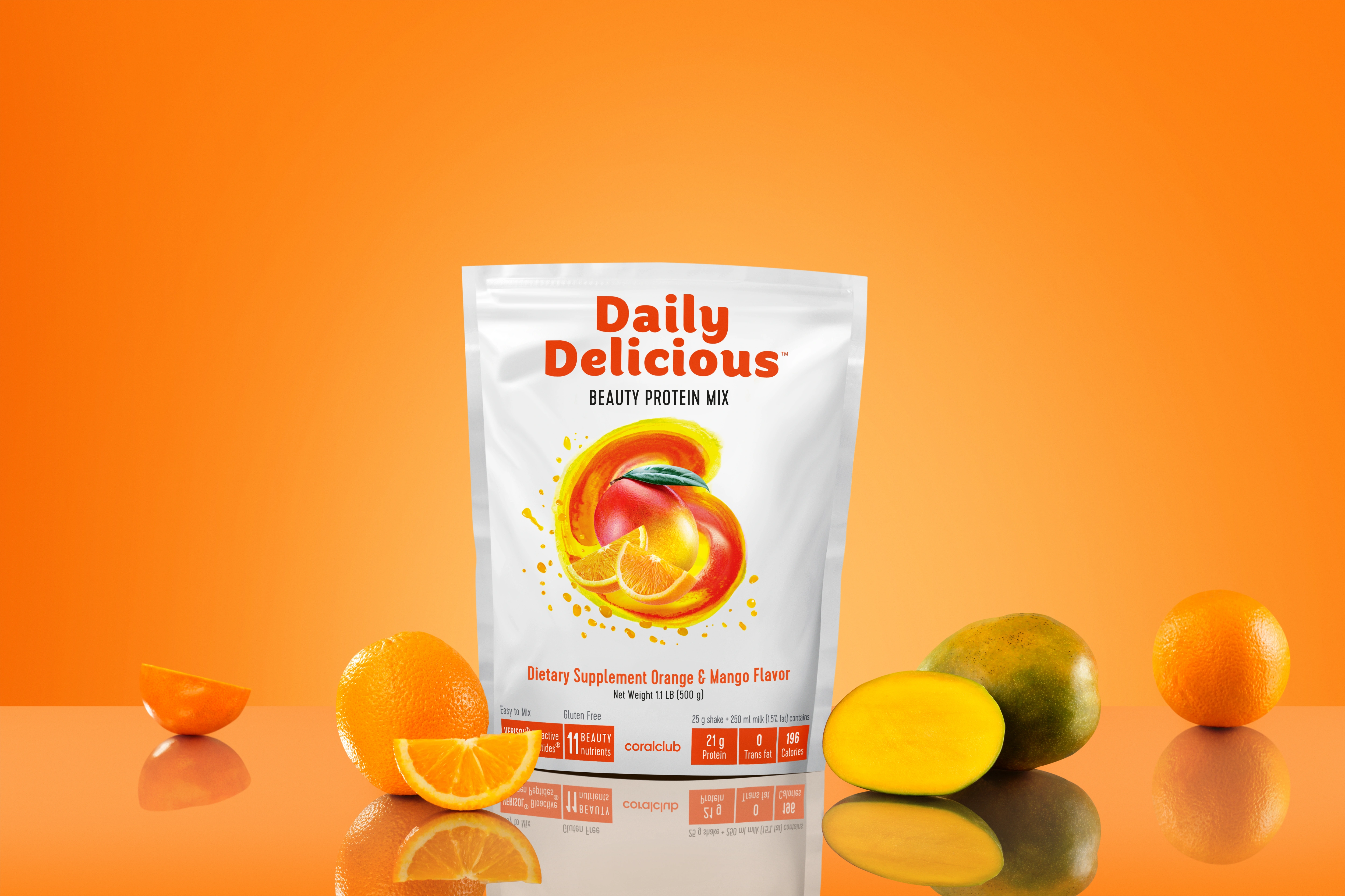 Daily Delicious Beauty Shake Orange & Mango